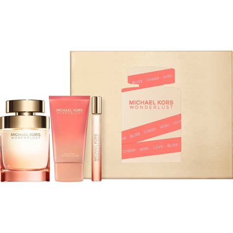 wonderlust michael kors set|Michael Kors wonderlust gift set.